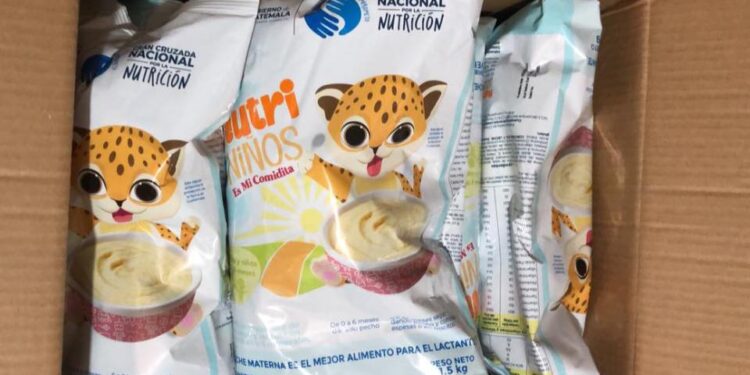 Servicios de Salud de Jutiapa recibirán más de 9 mil bolsas de NutriNiños