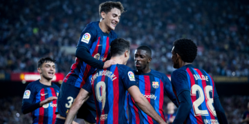 El Barsa de Xavi hace números históricos en la primera vuelta de la liga