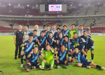 Selección Sub-20 culmina invicta en Indonesia