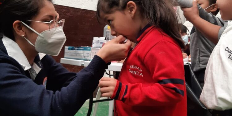 Jornada de desparasitación en centros educativos.