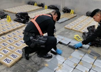 La PNC mantiene acciones en la lucha contra el narcotráfico.