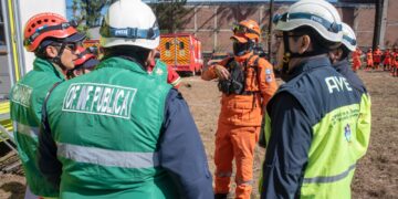 Se realizó un macrosimulacro en la ciudad de Guatemala.
