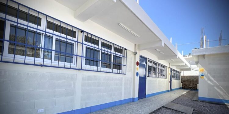 San Bartolo Aguas Calientes cuenta con nuevo edificio escolar
