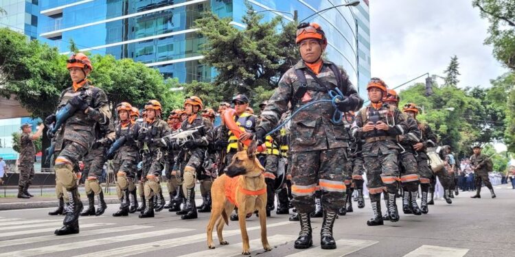 Batallón humanitario se mantiene en apresto ante emergencias