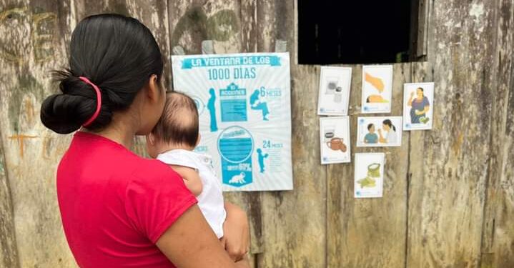 Jornada de salud y nutrición brindó atención a pobladores de Izabal. /Foto: SESAN