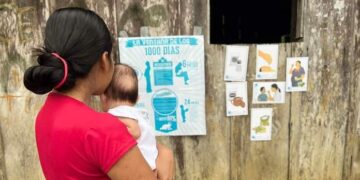 Jornada de salud y nutrición brindó atención a pobladores de Izabal. /Foto: SESAN