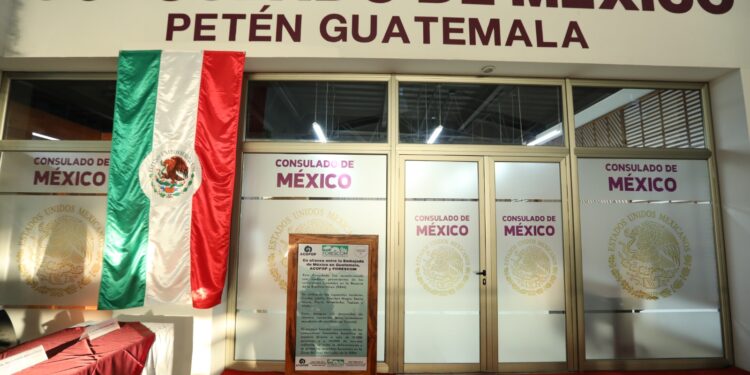 Nuevo consulado de México en Petén inicia labores