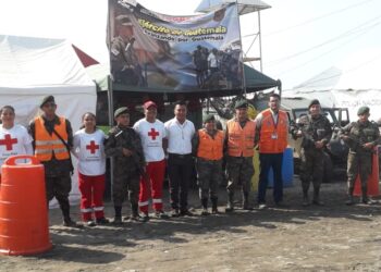 San Marcos ultima detalles para campamentos de Sinaprese