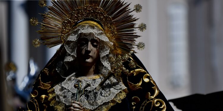La Dolorosa, símbolo infaltable en Semana Santa