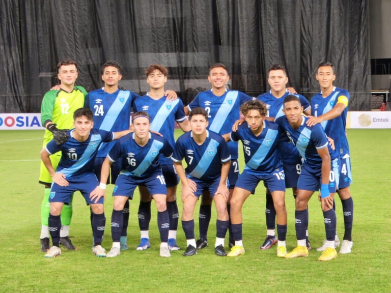 Guatemala Sub-20 tendrá campamento de preparación en Estados Unidos