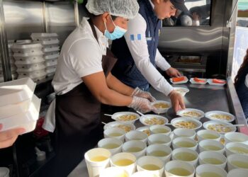 Entregan menús alimenticios en sede del MAIMI