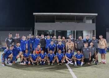 Guatemala frente a Belice en la Concacaf Nations League