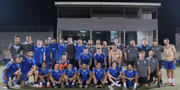 Guatemala frente a Belice en la Concacaf Nations League