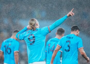 Erling Haaland mete al Manchester City a las semifinales de la FA Cup