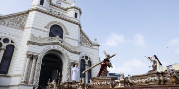 Jesús Nazareno de la Justicia recorre el Centro Histórico