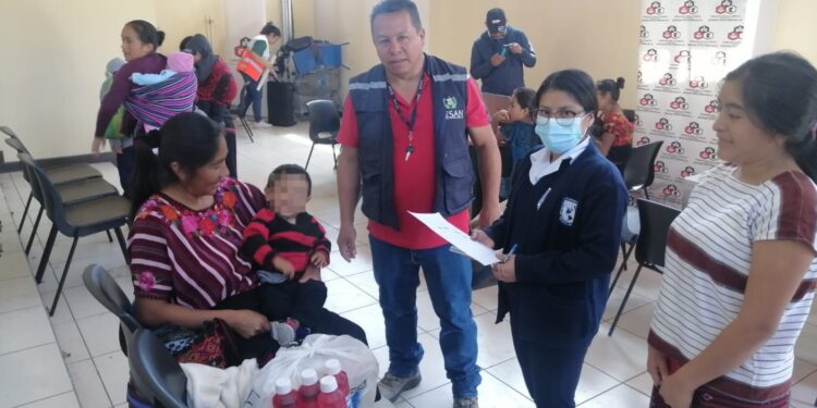 Proyecto favorece a niños y mujeres embarazadas en San Sebastián Huehuetenango