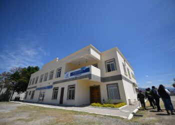 Supervisan avances de escuela taller en Salamá, Baja Verapaz