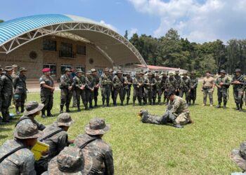 Ejército participa en Guardián Centam 2023