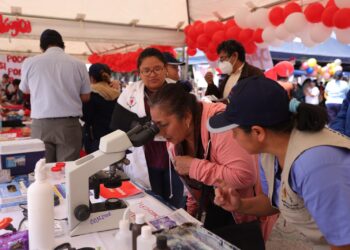 Desarrollan feria de la salud en el marco del Día Mundial de la Tuberculosis