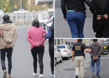 Más de 450 capturados durante la presente semana