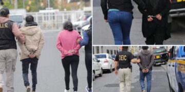 Más de 450 capturados durante la presente semana