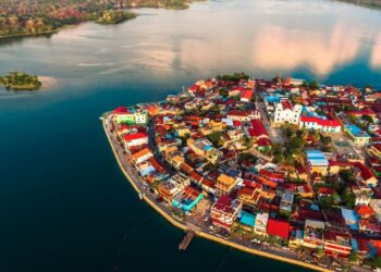 Isla de Flores en el departamento de Petén. /Foto: Inguat