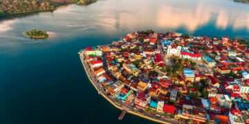 Isla de Flores en el departamento de Petén. /Foto: Inguat