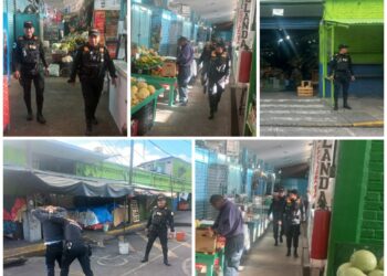 Desarrollan operativos en mercado La Parroquia, zona 6