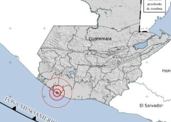 Sismo de magnitud 4.9 fue sensible en el territorio nacional. /Foto: Insivumeh