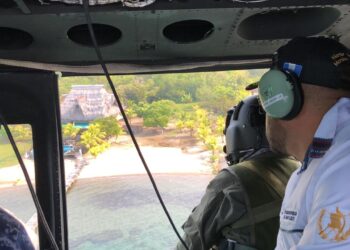 Continúan patrullajes aéreos de seguridad en el país