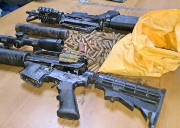 Decomisan armamento presuntamente vinculado a la mara salvatrucha