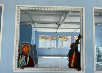 Escuela del bicentenario en El Progreso, tiene un avance del 81 %