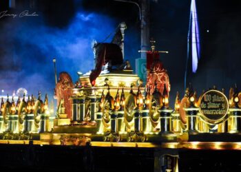 Jesús de las Tres Caídas recorre “Palin”, Totonicapán