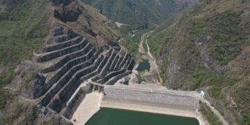 La Hidroeléctrica Chixoy, ubicada en San Cristóbal Verapaz, Alta Verapaz,