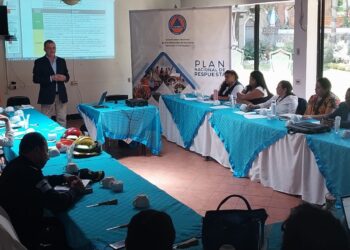 Conred socializa actualización del Plan Nacional de Respuesta en Chimaltenango