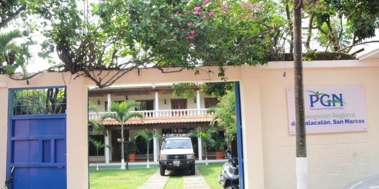 Habilitan nueva delegación de PGN en San Marcos