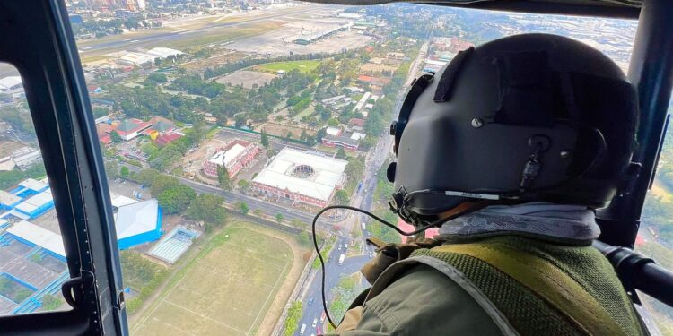 Desarrollan operativos aéreos y terrestres