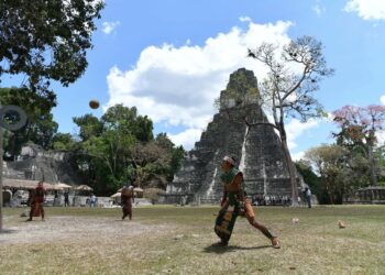 Fomentan la protección de los sitios arqueológicos. /Foto: Álvaro Interiano