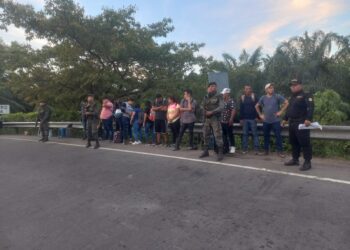 PNC rescata a 164 migrantes en San Marcos