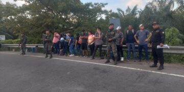 PNC rescata a 164 migrantes en San Marcos