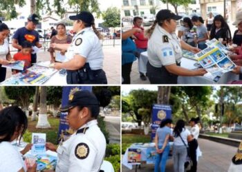 Ejecutan acciones encaminadas en la prevención de delitos