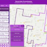 Estos son los detalles de recorridos procesionales en tiempo real