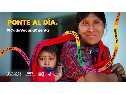Guatemala se prepara para la Semana de Vacunación en las Américas