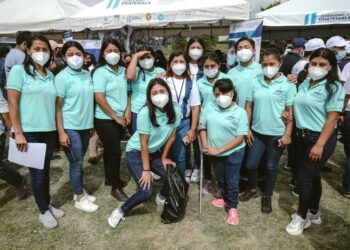 Jóvenes comienzan servicio cívico en la SBS