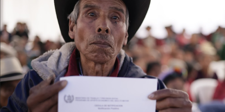 Adultos mayores de Nebaj se suman al PAM.