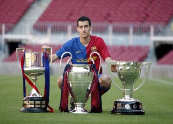 Sergio Busquets le dice adiós al Barcelona tras 18 años