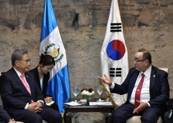 Mandatario sostiene reunión bilateral con canciller de Corea del Sur
