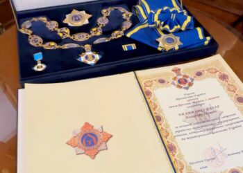 Orden del Príncipe Yaroslav el Sabio en Primer Grado.