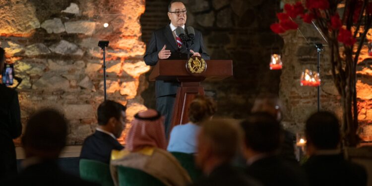 Presidente da inicio a la IX Cumbre de Jefes de Estado de la AEC en Guatemala