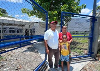 Centro de salud habilitado en San Juan Chactelá, Ixcán, Quiché.